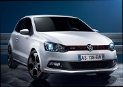 La calandre de la Volkswagen Polo GTI